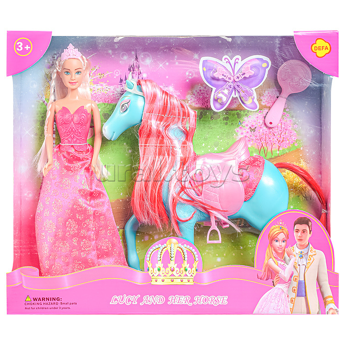 Кукла с аксессуарами, в коробке