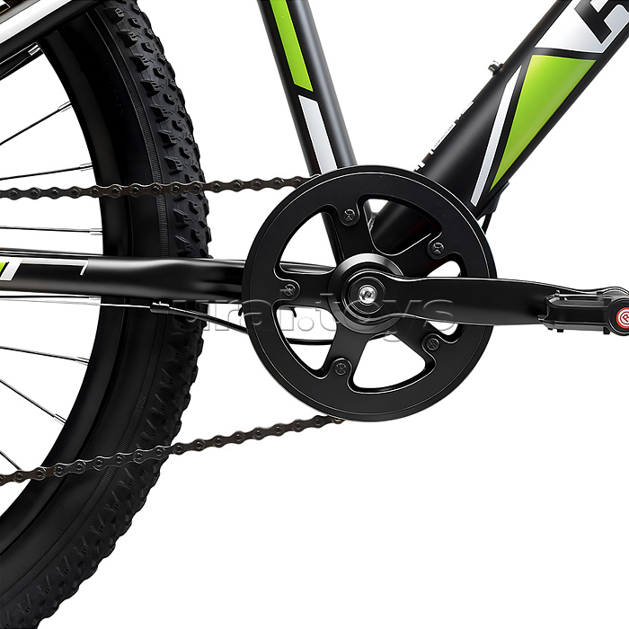 Велосипед 24" Rocket Aries 1.0 , цвет черный, размер 13"