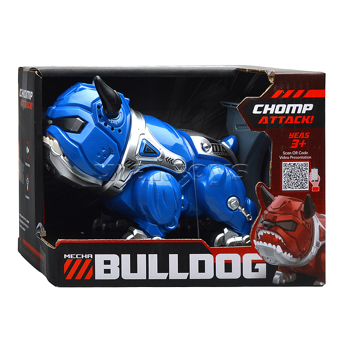 Собака "Бульдог" в коробке