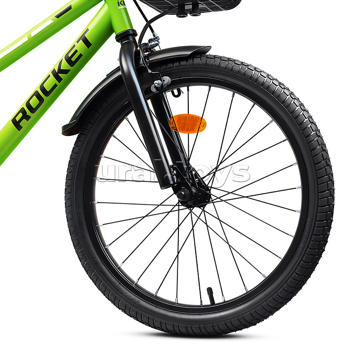 Велосипед 20" Rocket First, цвет зеленый