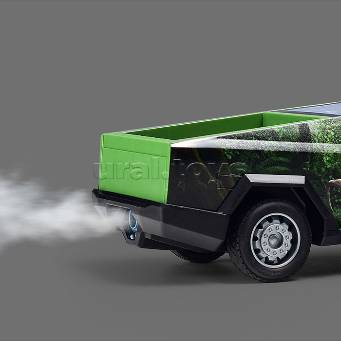 Машина"Дино" р/у, с дымом, 27 MHz, в коробке