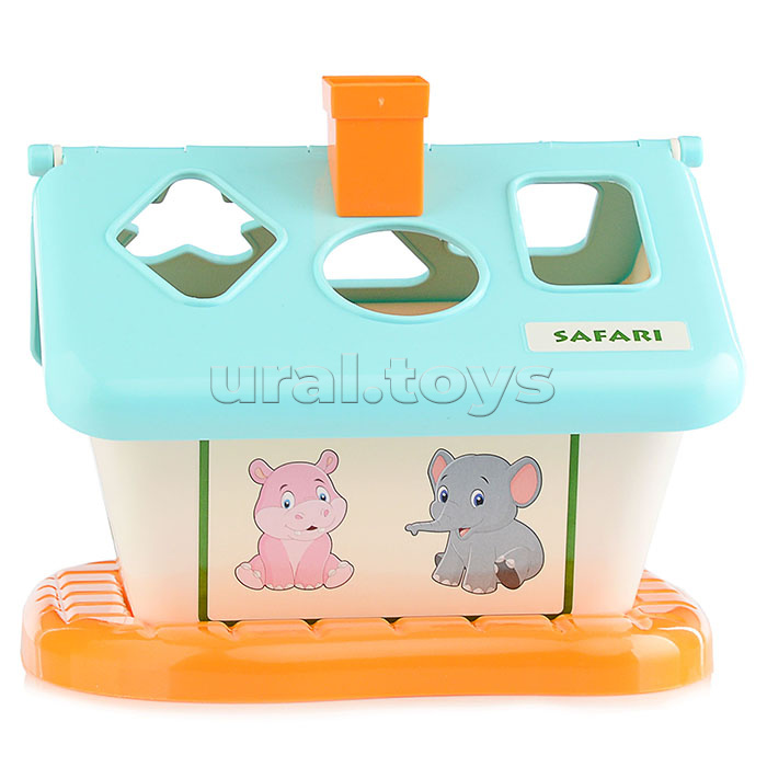 Садовый домик сафари (бирюзовый)