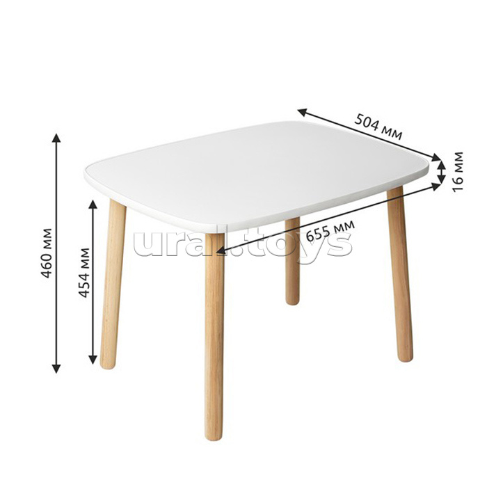 Детский прямоугольный столик