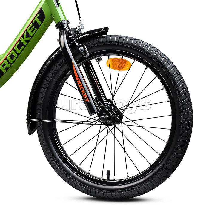 Велосипед 18" Rocket Sly, цвет зеленый