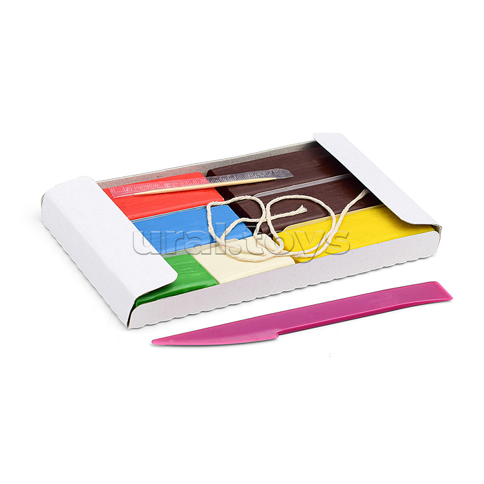 Восковая свеча "Праздничный торт"