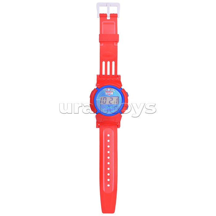 Часы "Щенячий Патруль" (время, дата) на блистере