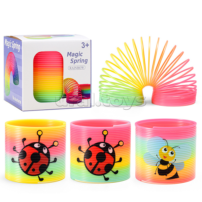 Игрушка-пружинка "Насекомые"