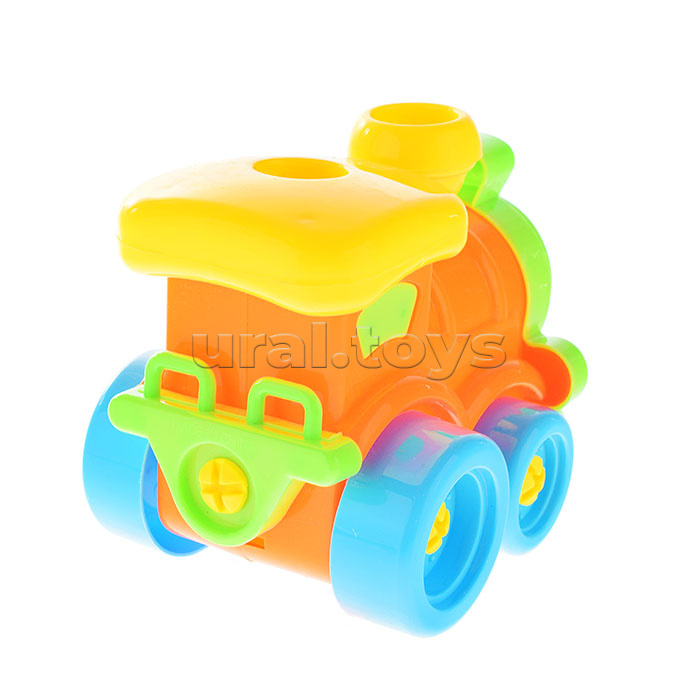 Конструктор "Паровозик" в пакете