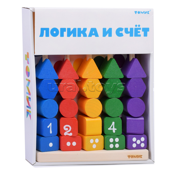 Развивающий набор "Сортер" "Логика и Счет" (27 деталей)