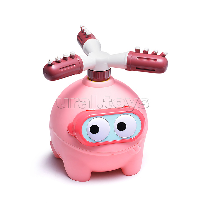 Игрушка - брызгалка "Пучеглазик", для подключения к водному шлангу, в коробке