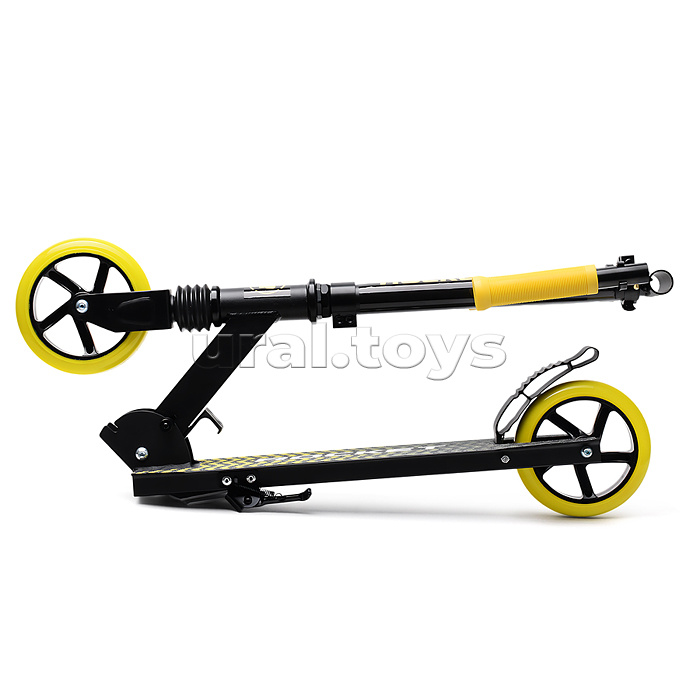 Самокат детский ROCKET, алюминиевый, колеса PU, 145 мм, жёлтый