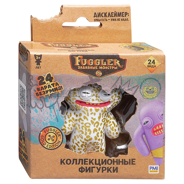 Коллекционная фигурка Древесное Чучело, 1 шт. в коробке с окном, Fuggler Gold Edition