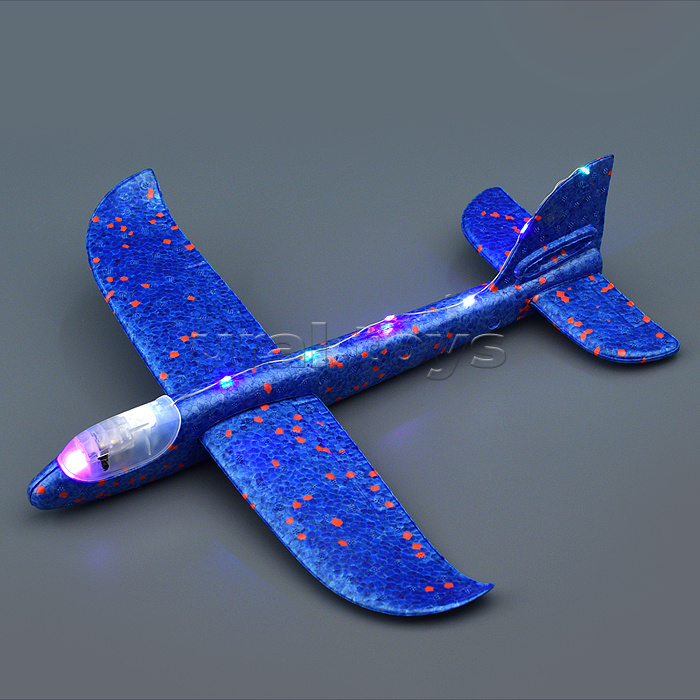 Самолет "Планер" 36см, свет