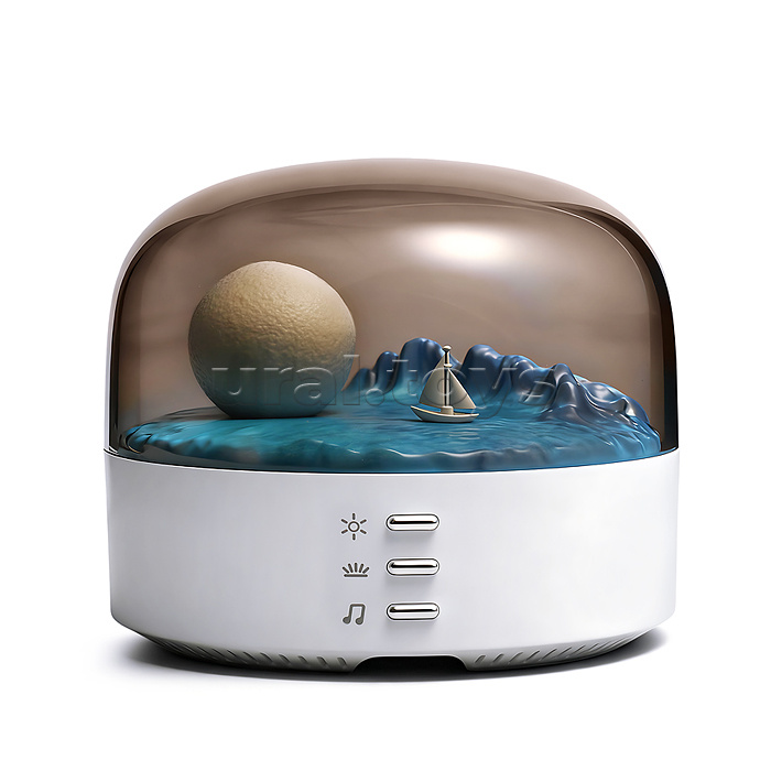 Светильник-колонка "Луна" (с Bluetooth) в коробке