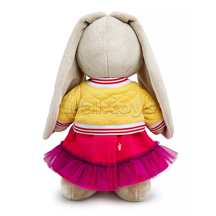 Зайка Ми в бомбере и платье с оборкой (малый)