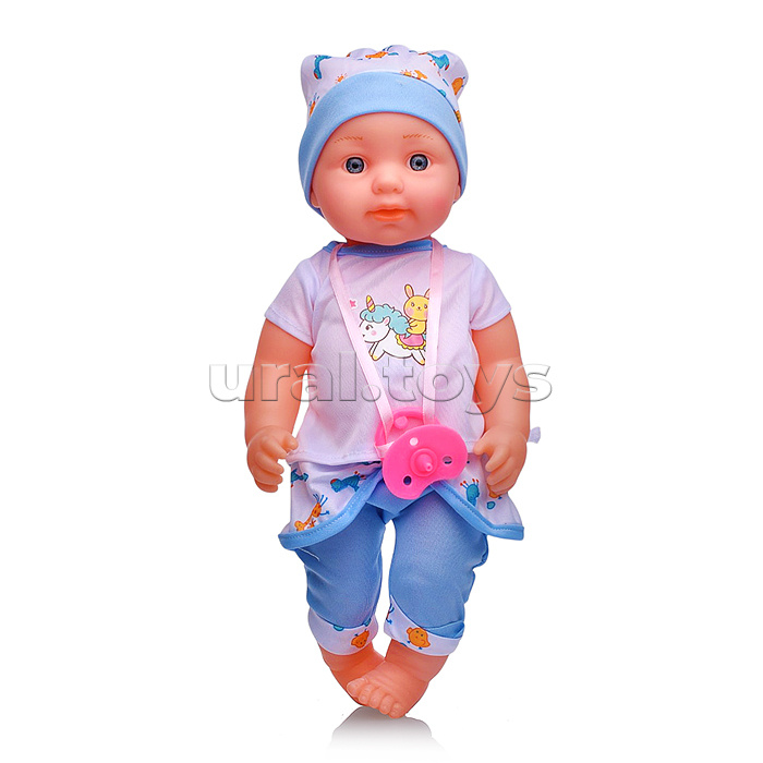 Пупс "Мой малыш" (пьет, слезы) с аксессуарами, в коробке
