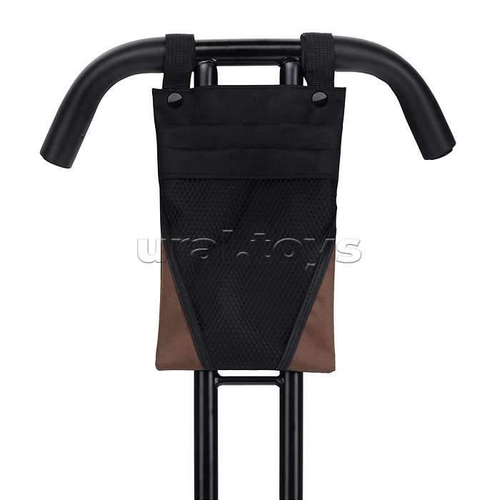 Велосипед трехколесный Rocket 136-BR, колеса EVA 10"/8", цвет коричневый