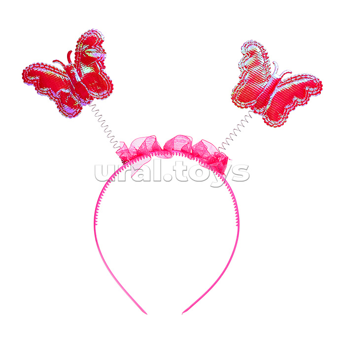 Крылья карнавальные (ободок, крылья, палочка) в пакете