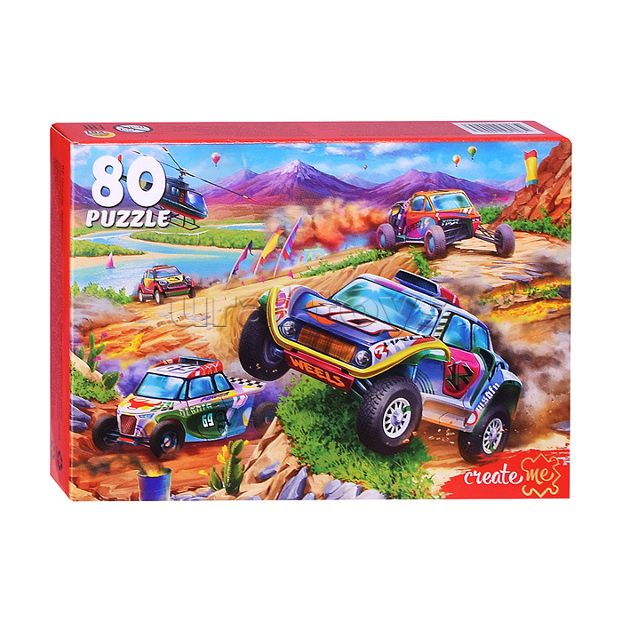 Пазлы 80 "Крутой вираж №17" Пазлы 80 "Крутой вираж №17"