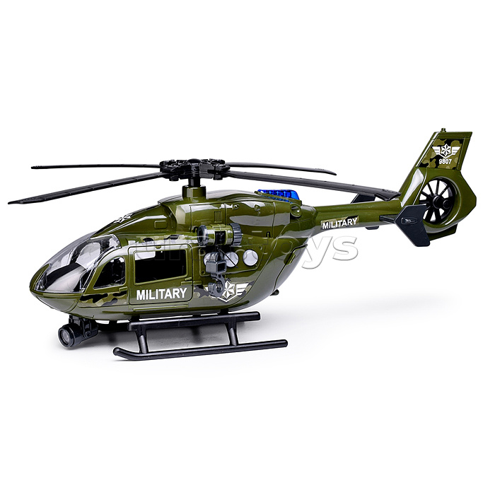 Вертолет "Военный" 1:14, в коробке