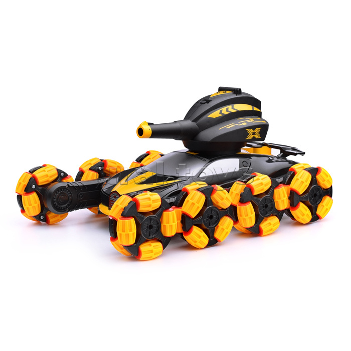 Машина "Гонки с пушкой" р/у, 27MHz, в коробке