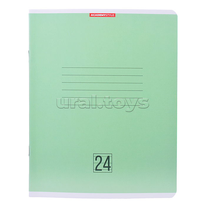 Тетрадь 24л А5 линейка Однотон (Микс)