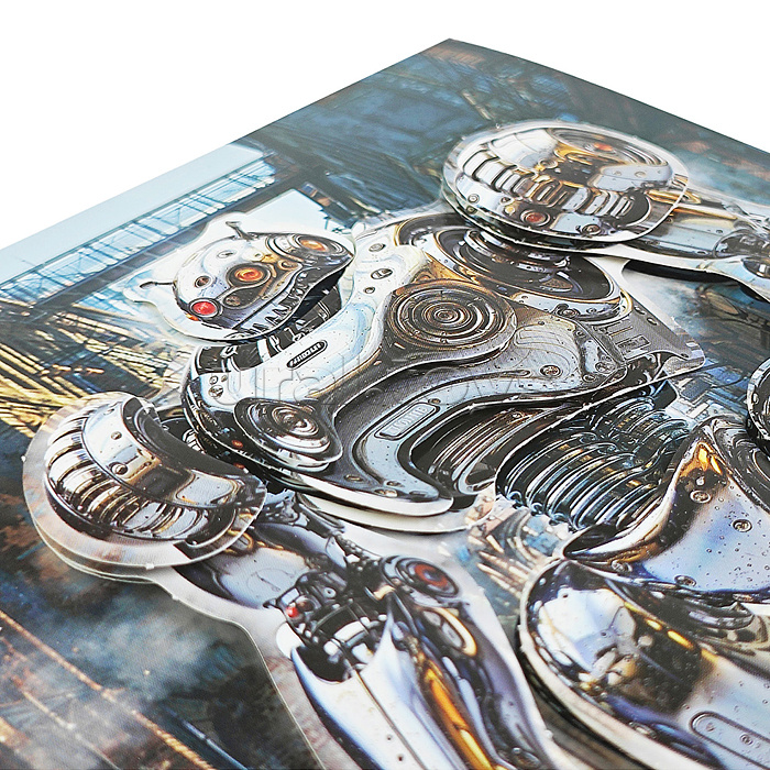 3Д аппликация. Роботы