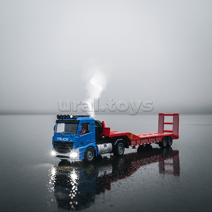 Машина "Перевозчик" 1:20,  р/у, 27 MHz, (USB) в коробке