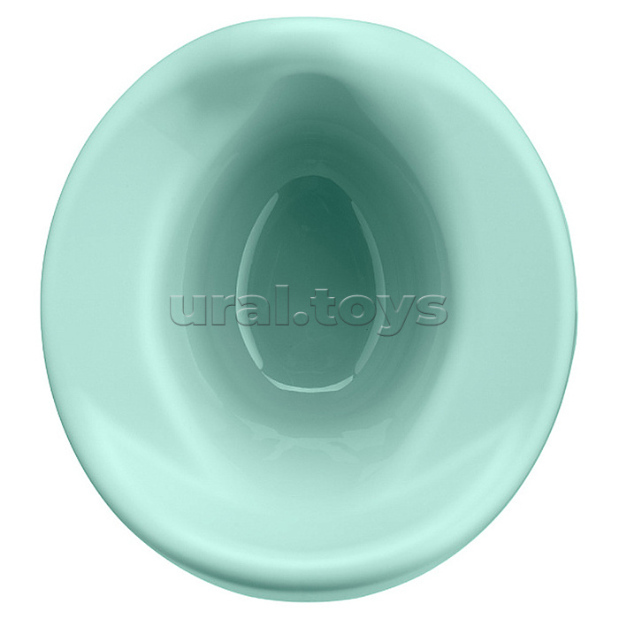 Горшок детский с декором 275х254х170мм (Зеленый)