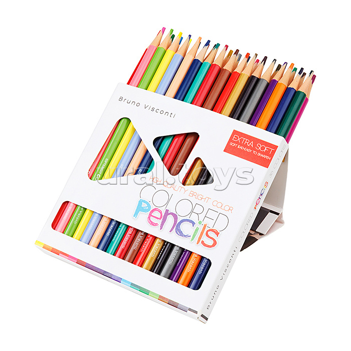 Карандаши цветные 36 цв. "Bright colors"