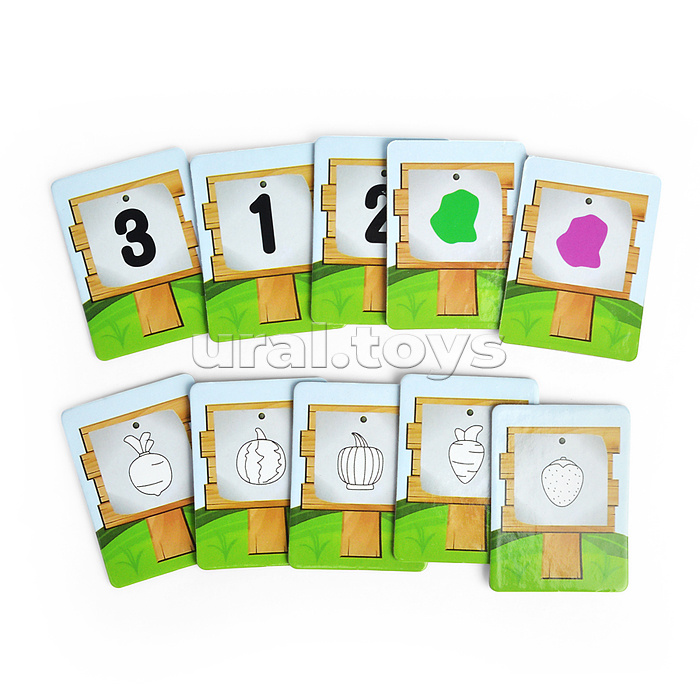 Игра развивающая "Мой огород" Игра развивающая "Мой огород"