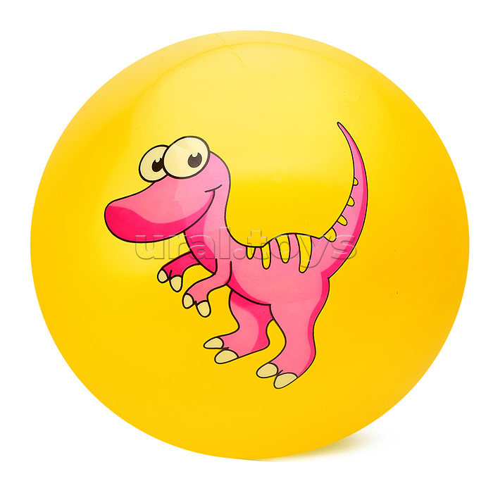 Мяч надувной PVC "Динозаврик-2" 22,5 см., 60 гр. (цвет микс)