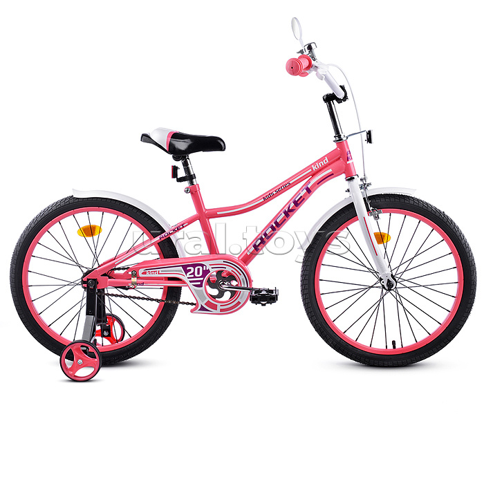 Велосипед 20" Rocket Kind, цвет розовый