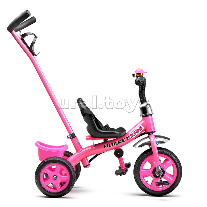 Велосипед 3-х колесный, розовый