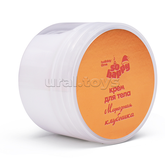 Набор бурлящих шаров "So Happy holiday time" 370г Снежная клубника