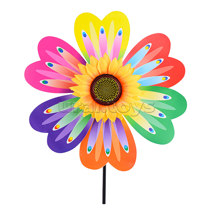 Ветерок "Красочный подсолнух"