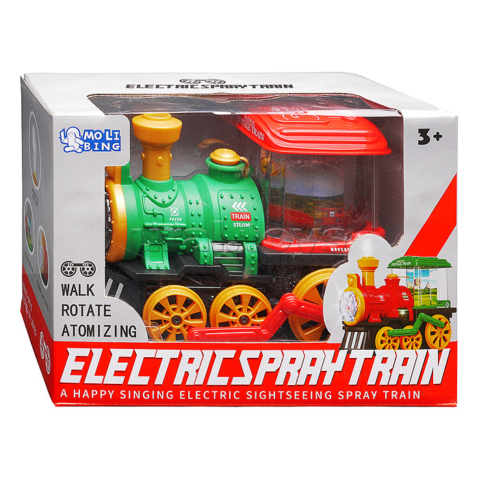 Паровоз "Странник" (свет, звук, дым) в коробке