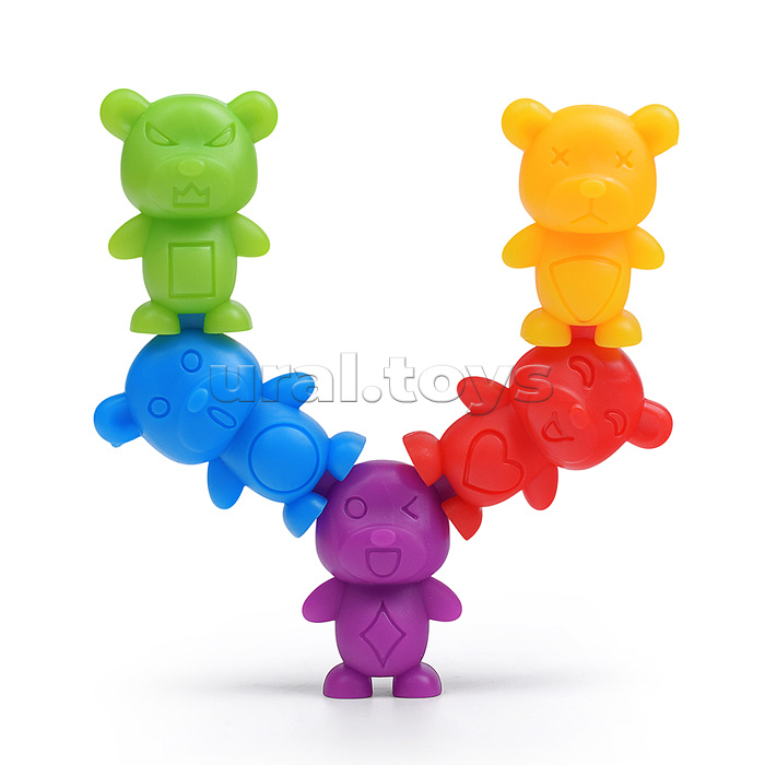 Настольная игра-сортировщик "Мишки" в коробке