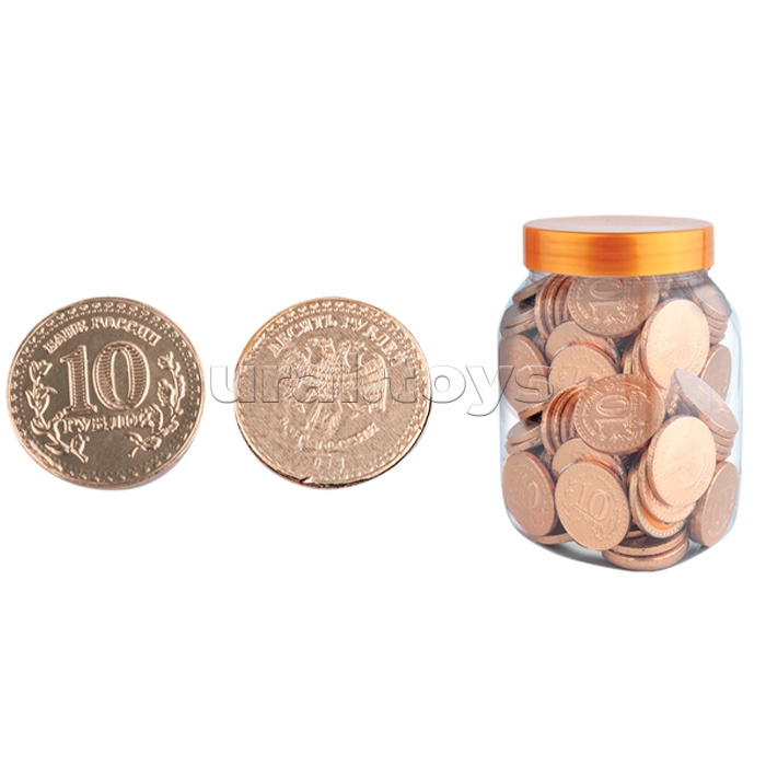 Сладкие монетки Денежные знаки, Конфитрейд 100шт, 6г.