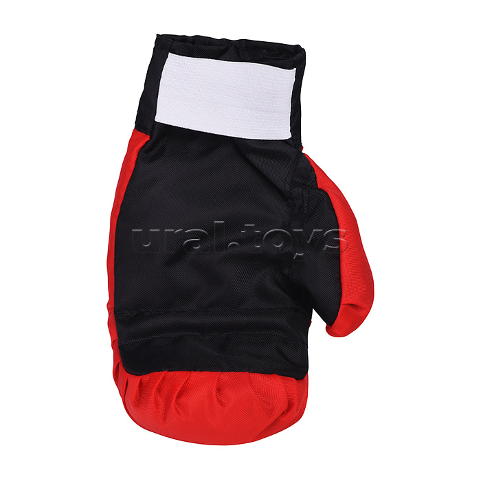 Набор детский игровой (перчатки, груша 70 см.) Оксфорд (черно-красный)