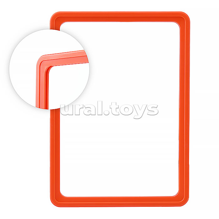 Рамка пластиковая PF (А5, Оранжевый, 104168-05А5)