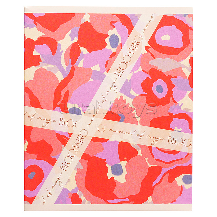 Тетрадь 48л. клетка "Moment Blooming" А5 скрепка