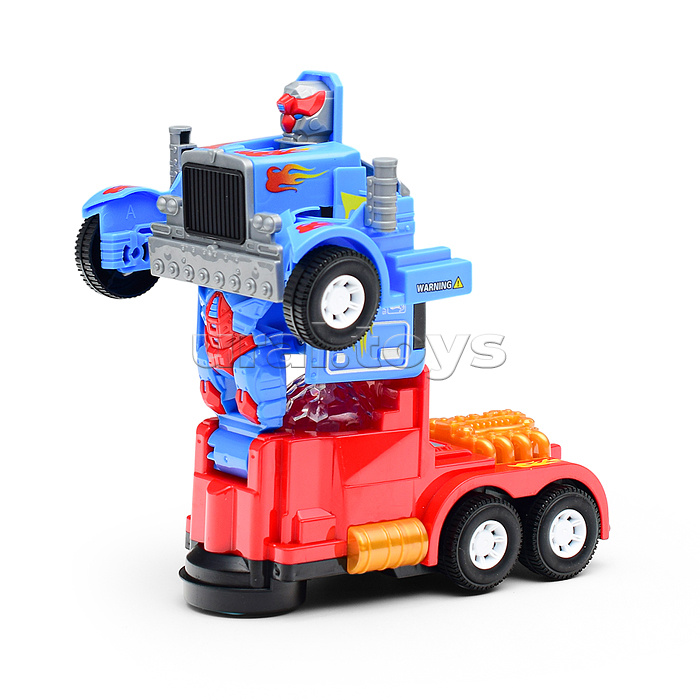 Робот трансформирующийся в машину, в коробке