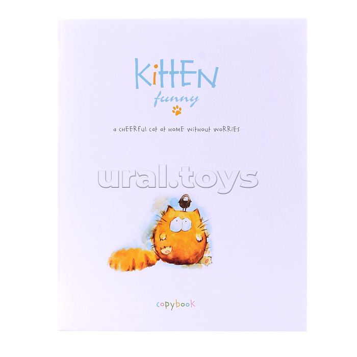 Тетрадь 48л. клетка по сериям "Мимишные коты"