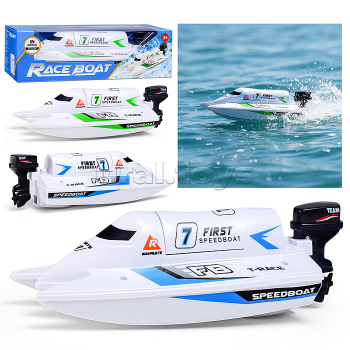 Лодка "Симфония" на батарейках, в коробке