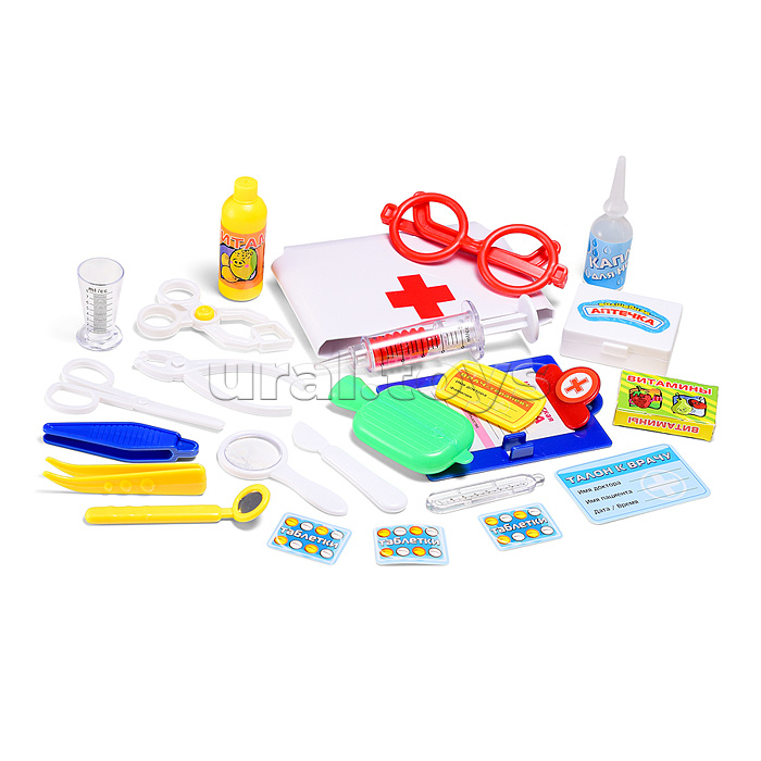 Набор доктора "Волшебная аптечка", в кейсе (25 предметов)