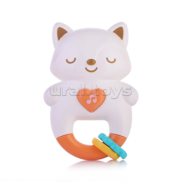 Игрушка развивающая "Погремушка Киса" на листе