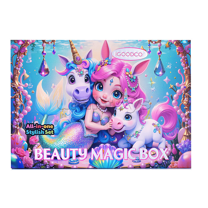 Косметика детская "Магический ящик" (палетка теней)