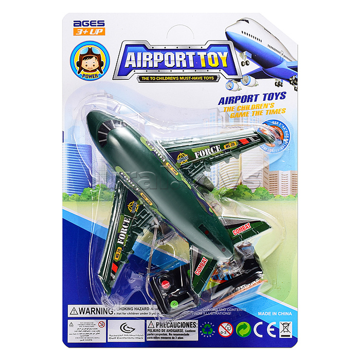 Самолет "Комарики" на листе