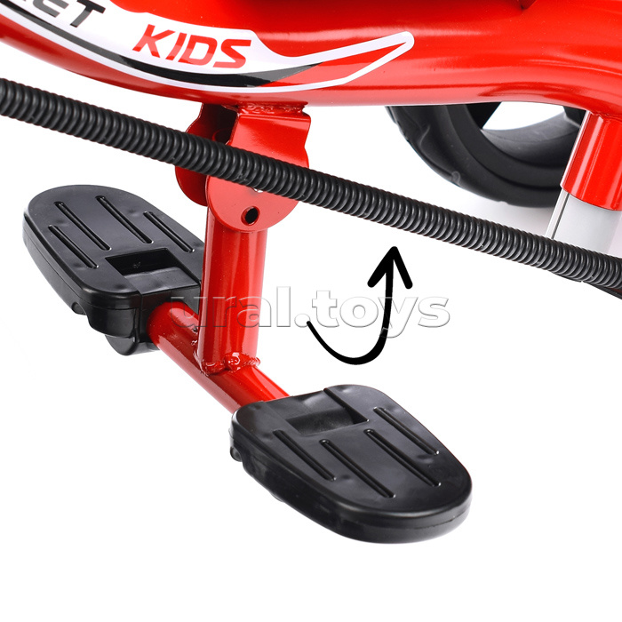 Велосипед  3-х колесный, красный